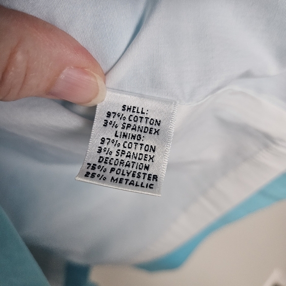 Lilly Pulitzer Betsy Strapless Strech In Tiffamy Blue Dress Size 2 - Picture 7 of 8